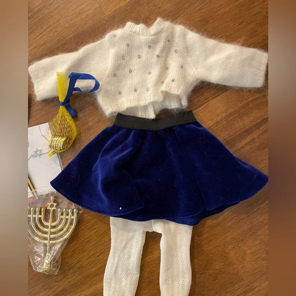 American Girl 1996 Hanukkah Outfit & Accessories